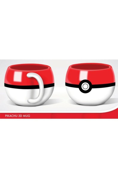 Pokemon - kubek 3D pokeball