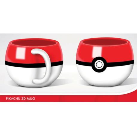 Pokemon - kubek 3D pokeball