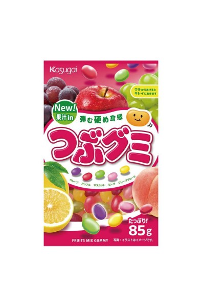 Kasugai Tsubu Gummy Fruit Jelly Beans