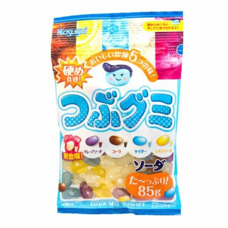 Kasugai Tsubu Gummy Mixed Soda Jelly Beans