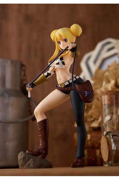 Fairy Tail Final Season Pop p Parade PVC Statue Lucy Heartfilia: Taurus Form Ver. 17 cm