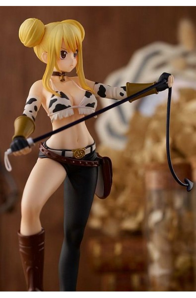 Fairy Tail Final Season Pop p Parade PVC Statue Lucy Heartfilia: Taurus Form Ver. 17 cm