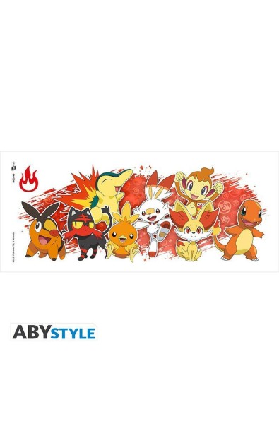 Pokemon - kubek Fire Starters White 320 ml