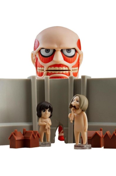 Attack on Titan Nendoroid Action Figure Colossal Titan Renewal Set 10 cm