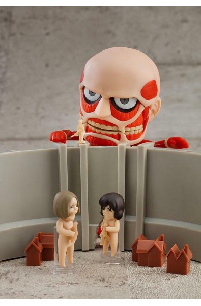 Attack on Titan Nendoroid Action Figure Colossal Titan Renewal Set 10 cm