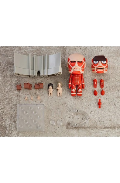 Attack on Titan Nendoroid Action Figure Colossal Titan Renewal Set 10 cm