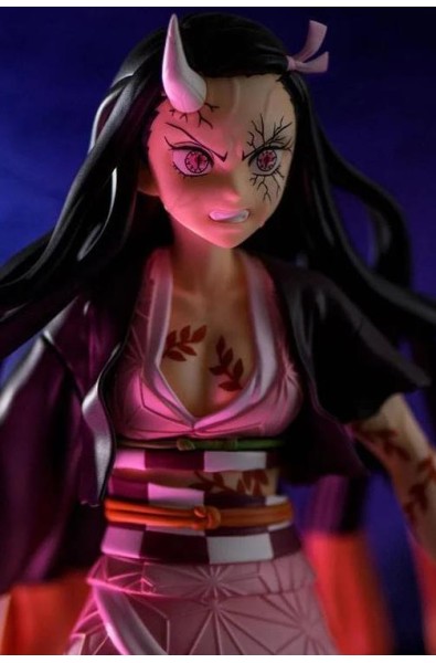 Demon Slayer: Kimetsu no Yaiba Figurizm PVC Statue Nezuko Kamado Demon Form Advancing Ver 21 cm