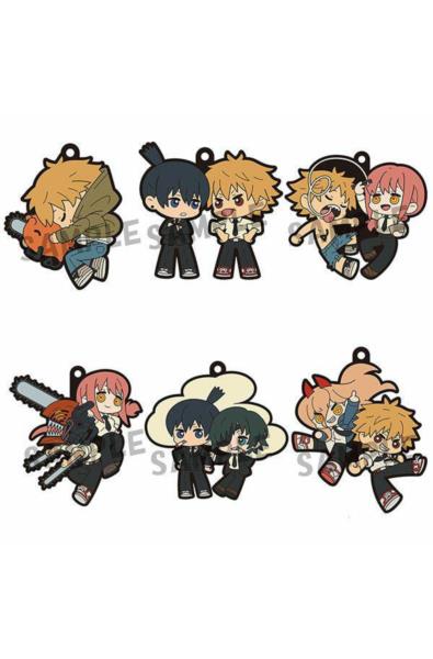 Chainsaw Man Rubber Charms 6 cm Assortment