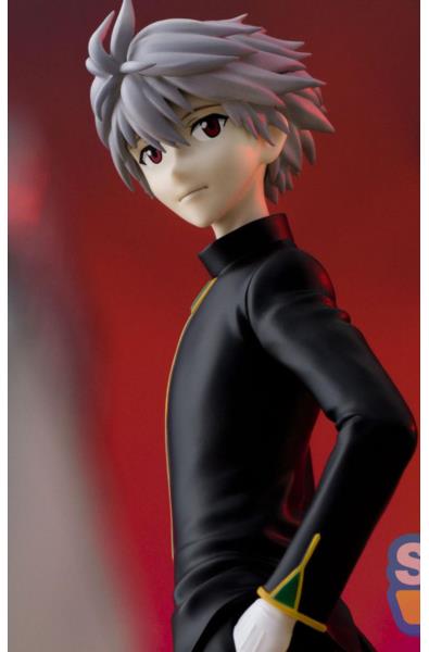 Evangelion: 3.0+1.0 Thrice Upon a Time SPM Vignetteum PVC Statue Kaworu Nagisa Commander Suit Ver. 19 cm