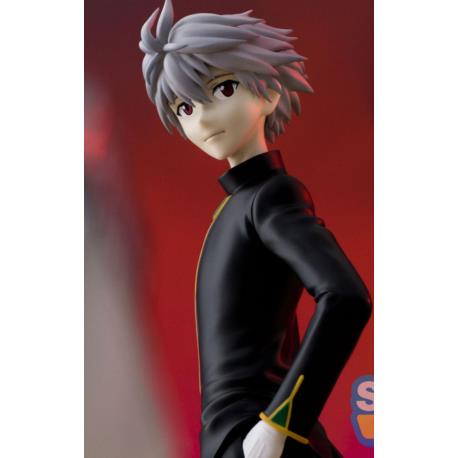 Evangelion: 3.0+1.0 Thrice Upon a Time SPM Vignetteum PVC Statue Kaworu Nagisa Commander Suit Ver. 19 cm