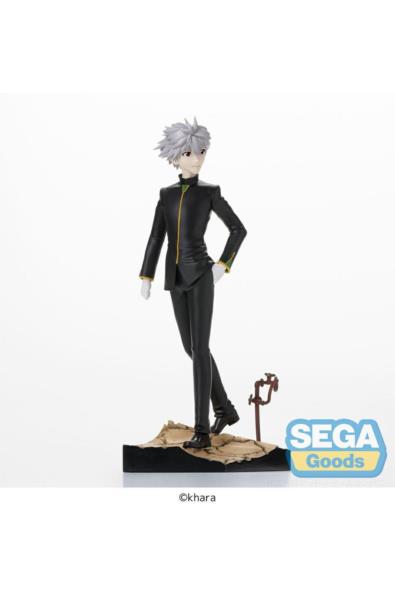 Evangelion: 3.0+1.0 Thrice Upon a Time SPM Vignetteum PVC Statue Kaworu Nagisa Commander Suit Ver. 19 cm