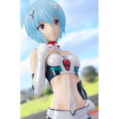 Evangelion Luminasta PVC Statue Evangelion Racing Rei Ayanami Pit Walk 21 cm