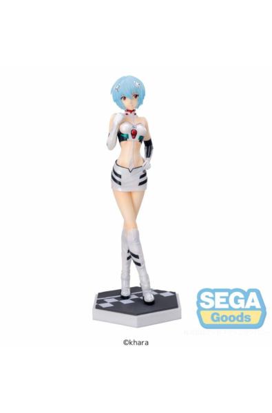 Evangelion Luminasta PVC Statue Evangelion Racing Rei Ayanami Pit Walk 21 cm