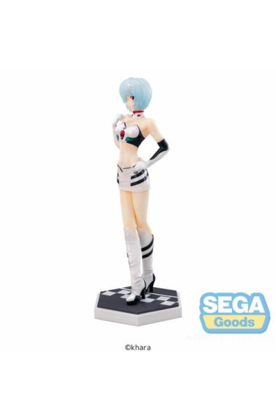 Evangelion Luminasta PVC Statue Evangelion Racing Rei Ayanami Pit Walk 21 cm