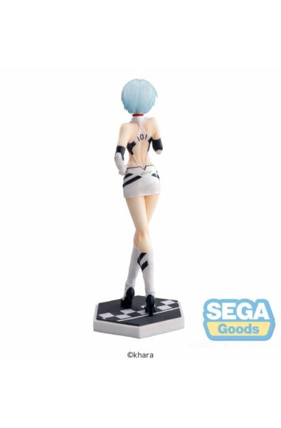 Evangelion Luminasta PVC Statue Evangelion Racing Rei Ayanami Pit Walk 21 cm