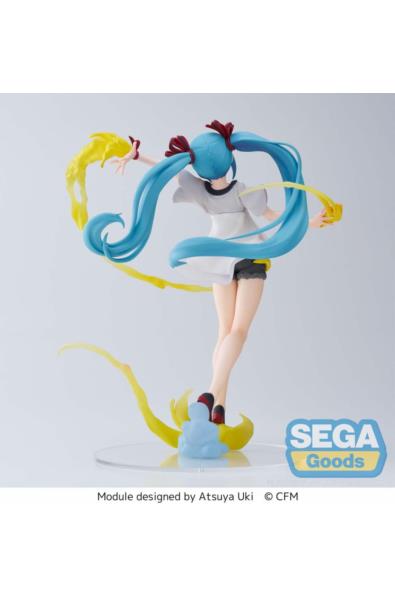 Hatsune Miku: Project DIVA MEGA 39`s Figurizm Luminasta PVC Statue Hatsune Miku Shiny T.R. 22 cm