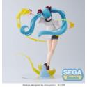 Hatsune Miku: Project DIVA MEGA 39`s Figurizm Luminasta PVC Statue Hatsune Miku Shiny T.R. 22 cm