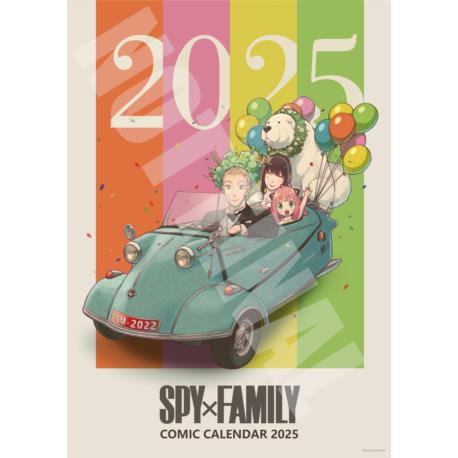 SPYxFAMILY kalendarz ścienny 2025